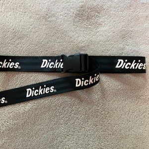Dickies Adjustable Fabric Belt with Speed Clip Buckle Women’s Black